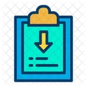 Download Clipboard Document Icon
