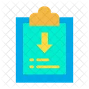 Download Clipboard Document Icon