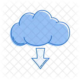 Cloud herunterladen  Symbol