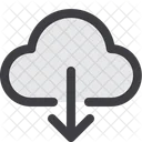 Download Cloud Download From Cloud Download Data Icon