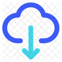 Download Cloud Cloud Download From Cloud Icon