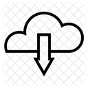 Interface De Usuario Upload Nuvem Ícone