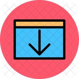 Download Data Icon - Download in Rounded Style