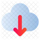 Download Down Cloud Icon