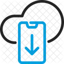 Download Data Cloud Icon