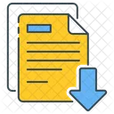 Download Document Document File Icon