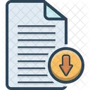 Document Download App Icon