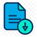Download Document File Download Icon