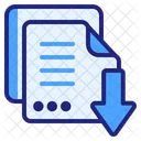 Download Document Download Files Icon