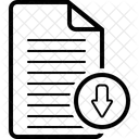 Dokument Download App Symbol