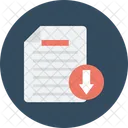 File Download File Data Copy Icon