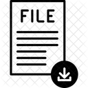 파일 다운로드  아이콘