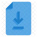 Download File Direct Download Down Arrow Icon