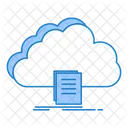 Download File Cloud Document Cloud Data Icon