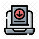 Download File Work Online Icon