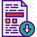 Download File File Document Icon