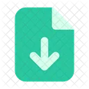 File Download Arrow Icon