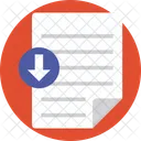 Folder File Download Icon