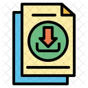 Download File Download Document Archive File Download Icon