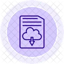 Download File Documents Icon