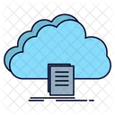 Download File Cloud Document Cloud Data Icon