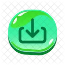 Button Download Arrow Icon