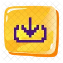 Button Arrow File Icon