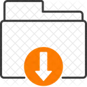 Download Folder Files Document Icon