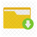 Download Folder Directory Downloading Icon