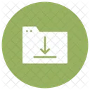 Folder Download Archive Icon