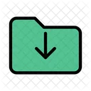 Folder Directory Download Icon