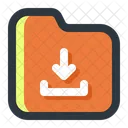 Download Folder Arrow Down Icon