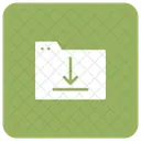 Folder Download Archive Icon