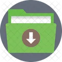 Downloading Folder File Icon