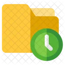 Folder Time Storage Icon
