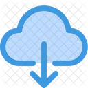 Download Cloud Download From Cloud Download Data Icon