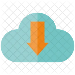 Download From Cloud  Icon