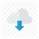 Cloud Download Server Icon