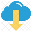 Cloud Download Finance Icon