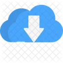 Arrow Down File Icon