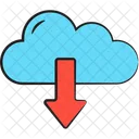 Arrow Down File Icon