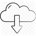 Arrow Down File Icon