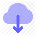 Download Cloud Download From Cloud Icon