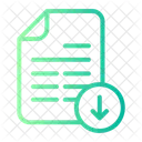 Download Files And Folders Documentation Icon