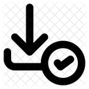 Laden Abgeschlossen UI UX Symbol