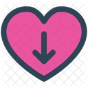 Like Love Heart Icon