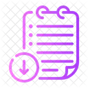 Download Note  Icon