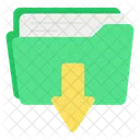 Ordner Herunterladen Ordner Herunterladen Symbol