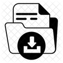 Ordner Verzeichnis Dokument Herunterladen Symbol