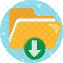 Download Ordner Download Ordner Datei Symbol